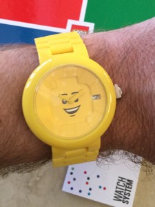 LEGO Yellow Adult Watch